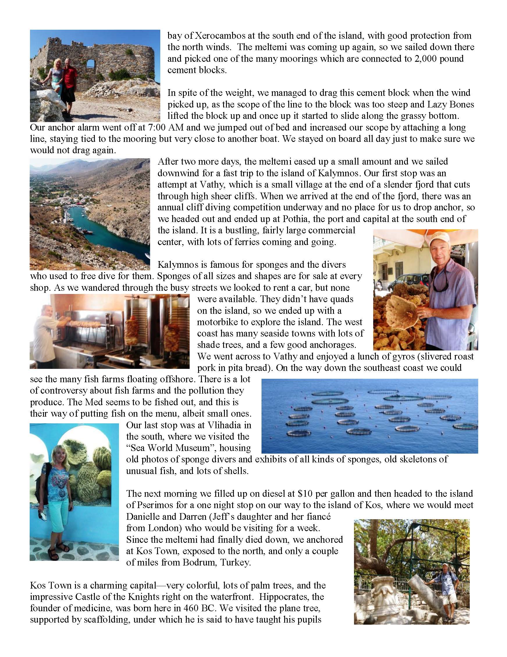 Cruising the Dodecanese page 5